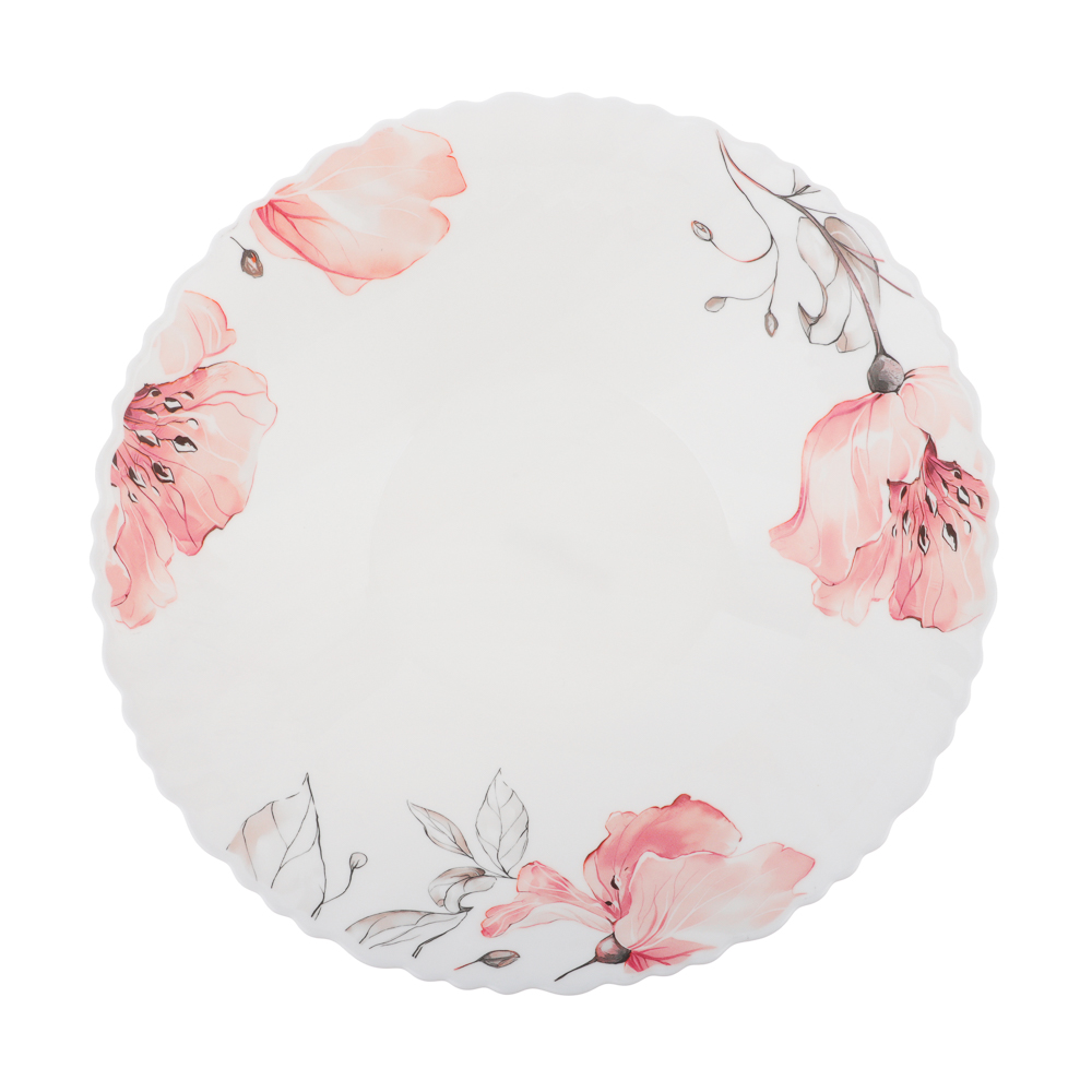 MILLIMI Роселла Салатник, опаловое стекло, 19см, арт.№ 818-875