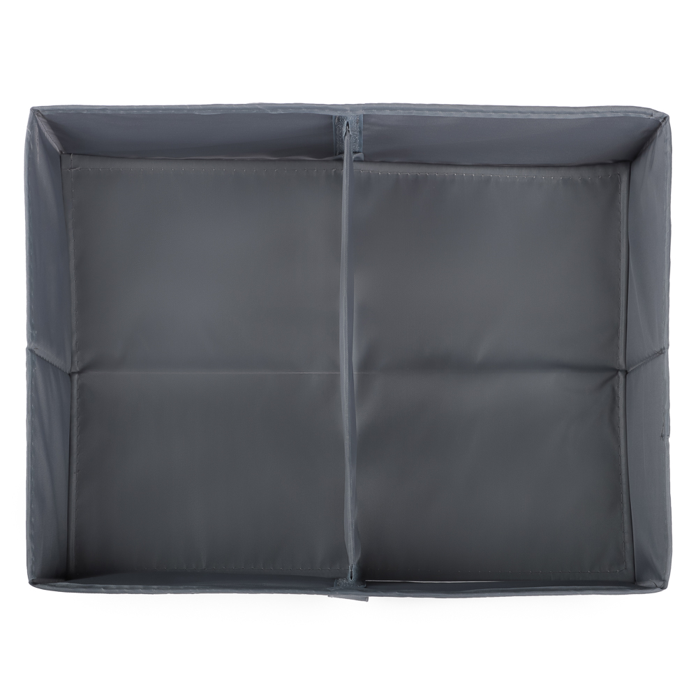 VETTA Органайзер, 2 отделения, 40х30х10см, Швеция, полиэстер, серый, арт.№ 457-751