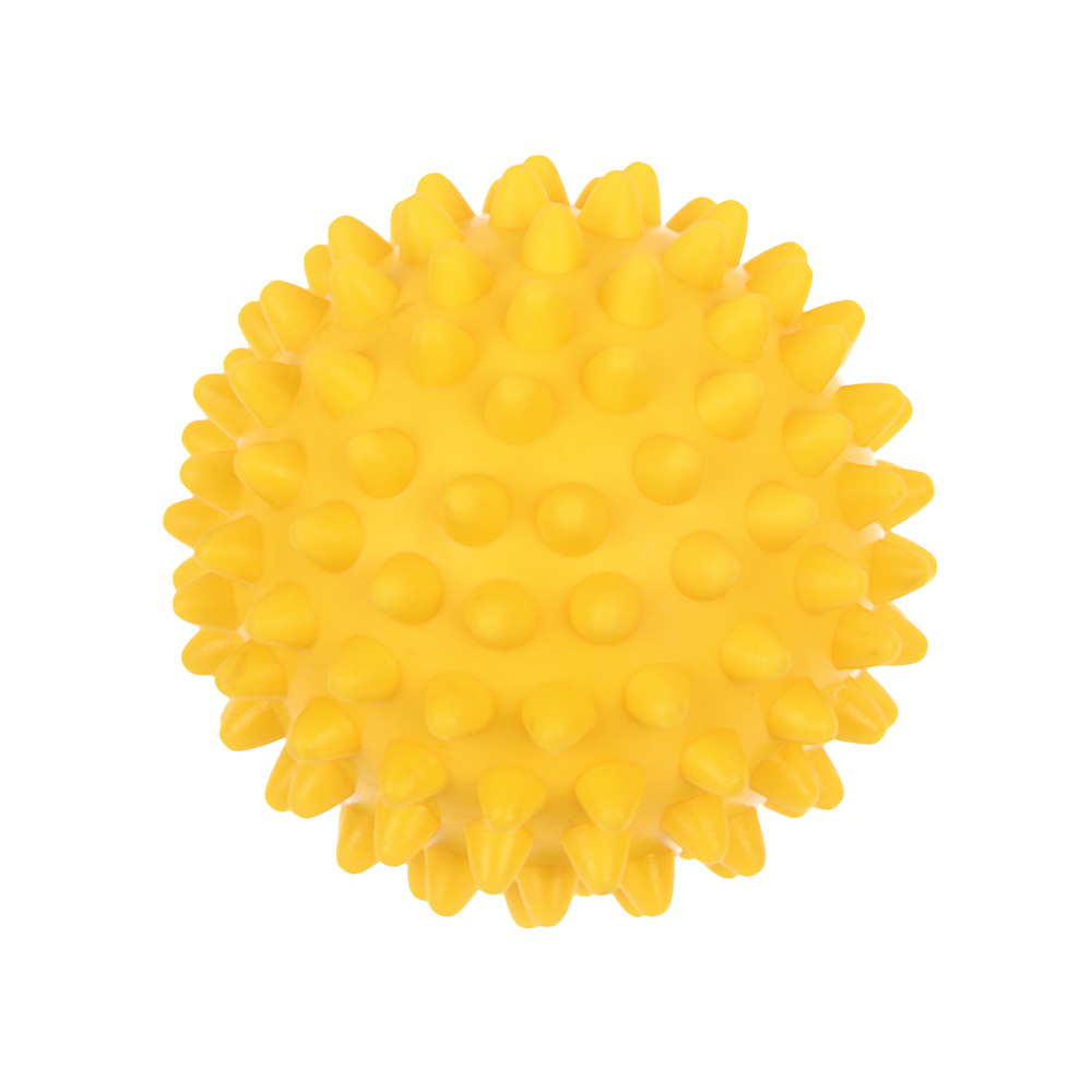 Массажёр "Ёжик" тм BY SPORT, 7см, ПВХ, 41 г, 5 цветов, арт.№ 192-127