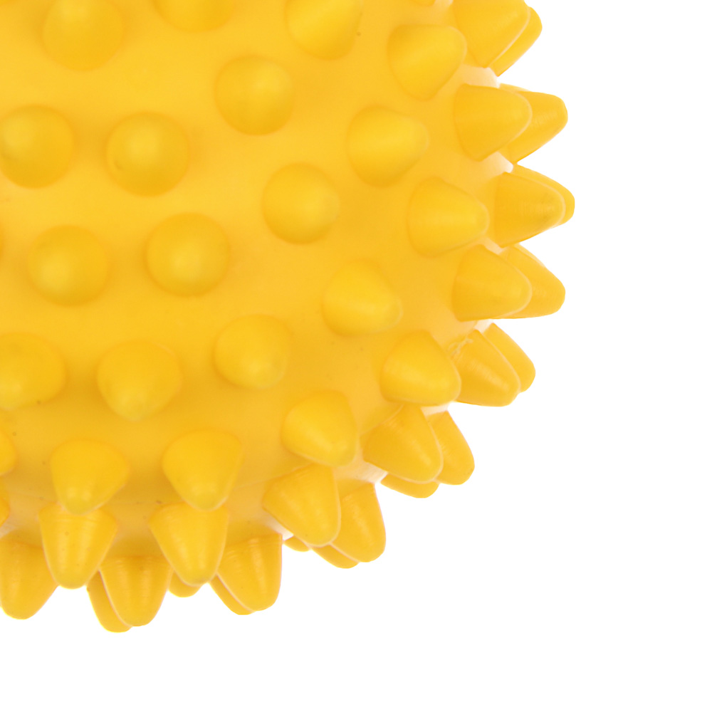 Массажёр "Ёжик" тм BY SPORT, 7см, ПВХ, 41 г, 5 цветов, арт.№ 192-127