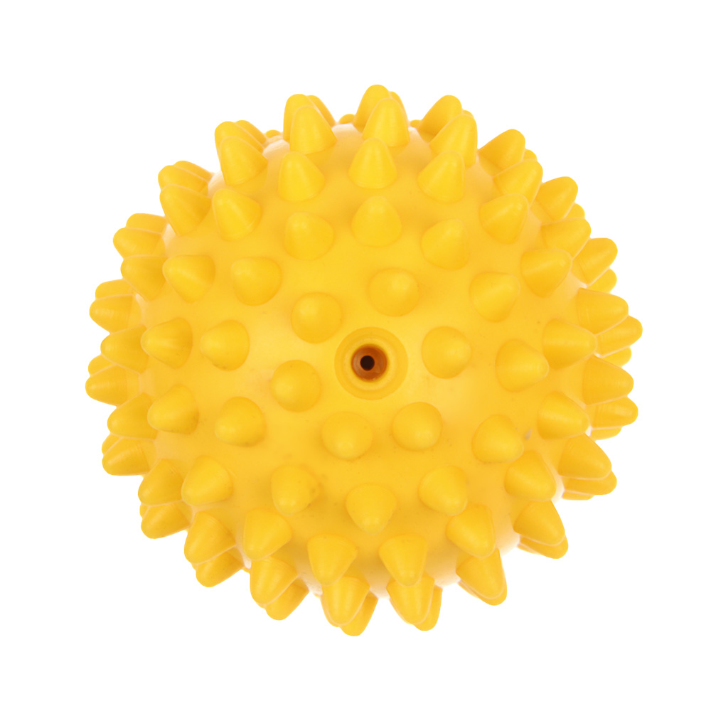 Массажёр "Ёжик" тм BY SPORT, 7см, ПВХ, 41 г, 5 цветов, арт.№ 192-127