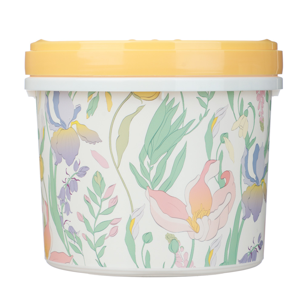 Ботаника Банка с завинчивающейся крышкой 0,7л, пластик, 3 цвета, арт.№ 861-565