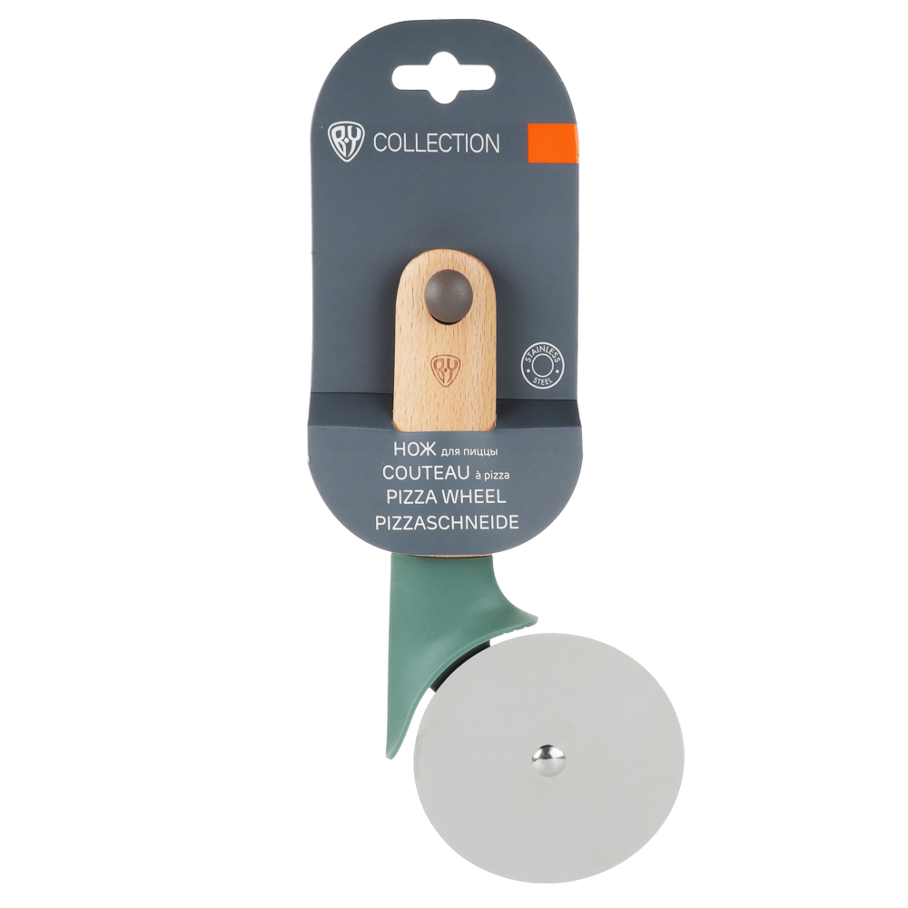 BY COLLECTION Longa Нож для пиццы, нерж. сталь, арт.№ 881-272