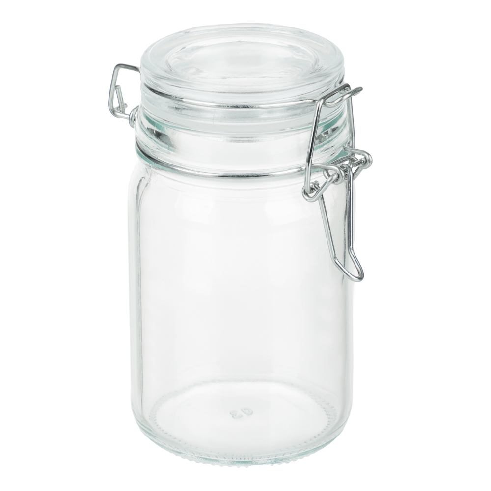 Банка для сыпучих продуктов, стекло, стекл.крышка 250 мл, арт.№ 828-356