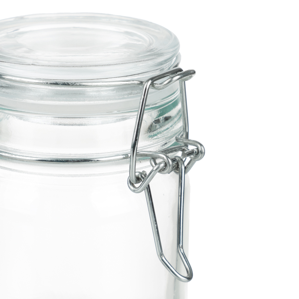 Банка для сыпучих продуктов, стекло, стекл.крышка 250 мл, арт.№ 828-356