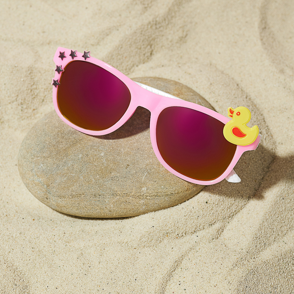 GALANTE Очки солнцезащитные детские, пластик, 123x36мм, 3 цвета, арт.№ 304-006