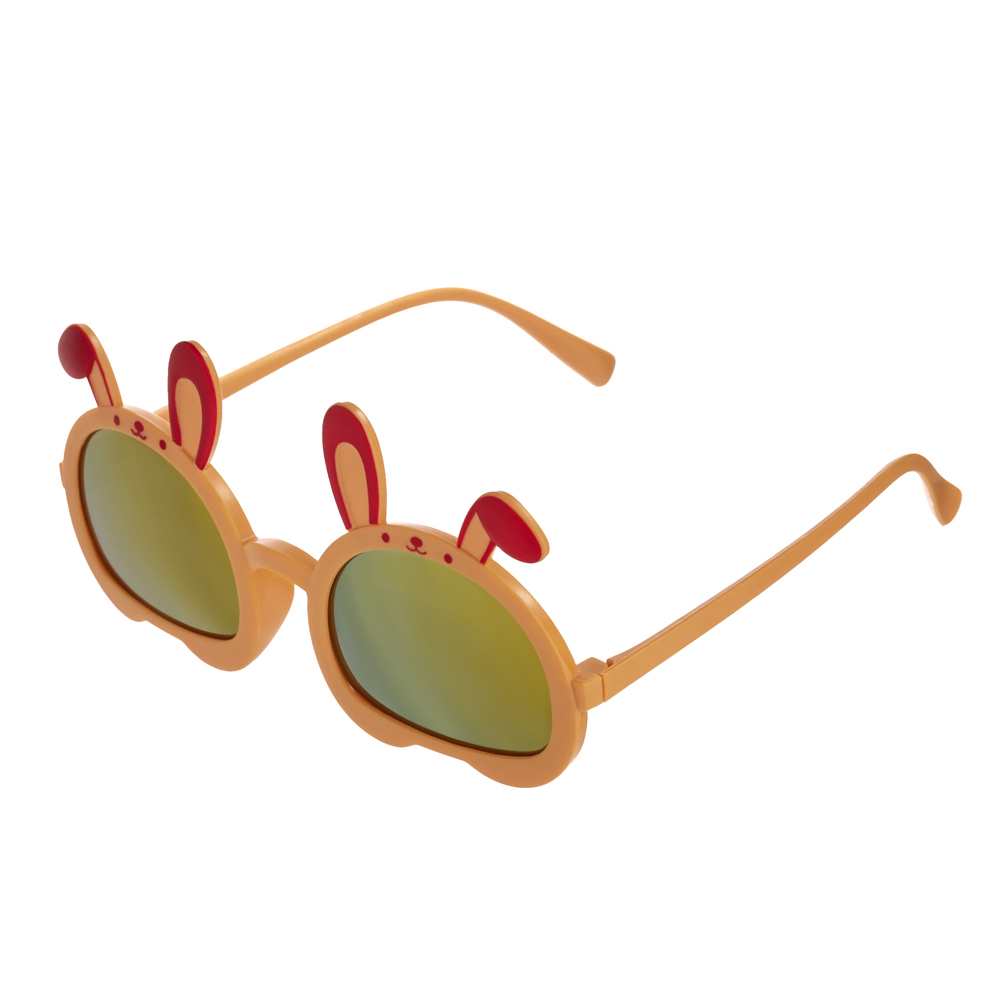 GALANTE Очки солнцезащитные детские, пластик, 127x35мм, 6 цветов, арт.№ 304-007