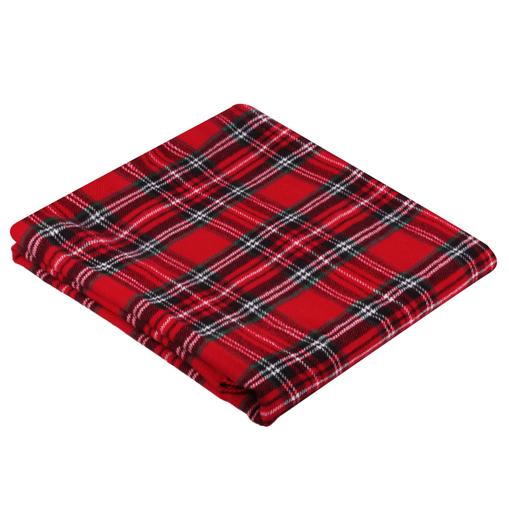 PROVANCE Шотландка Плед 130х150см, 230гр/м, 100% акрил, арт.№ 492-024