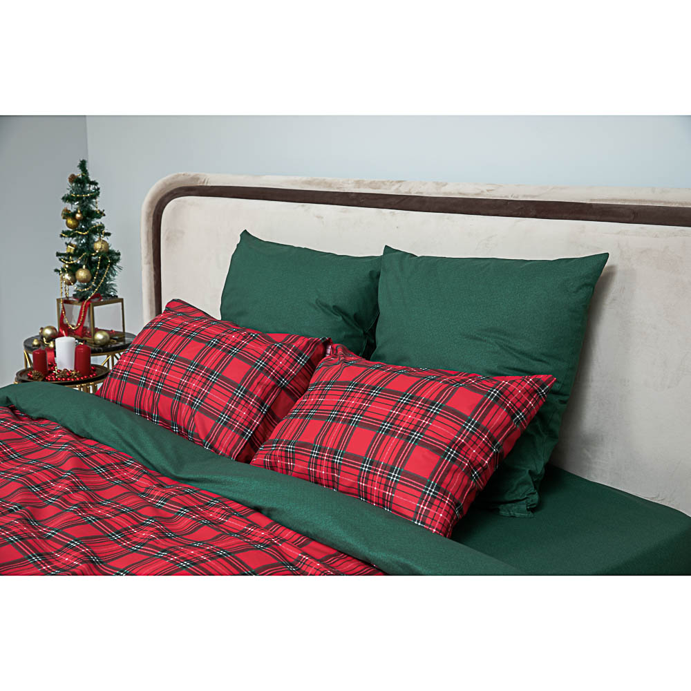 PROVANCE Шотландка Комплект постельного белья 1,5 (4 пр.), поплин 110гр/м, 100% хлопок, арт.№ 492-116