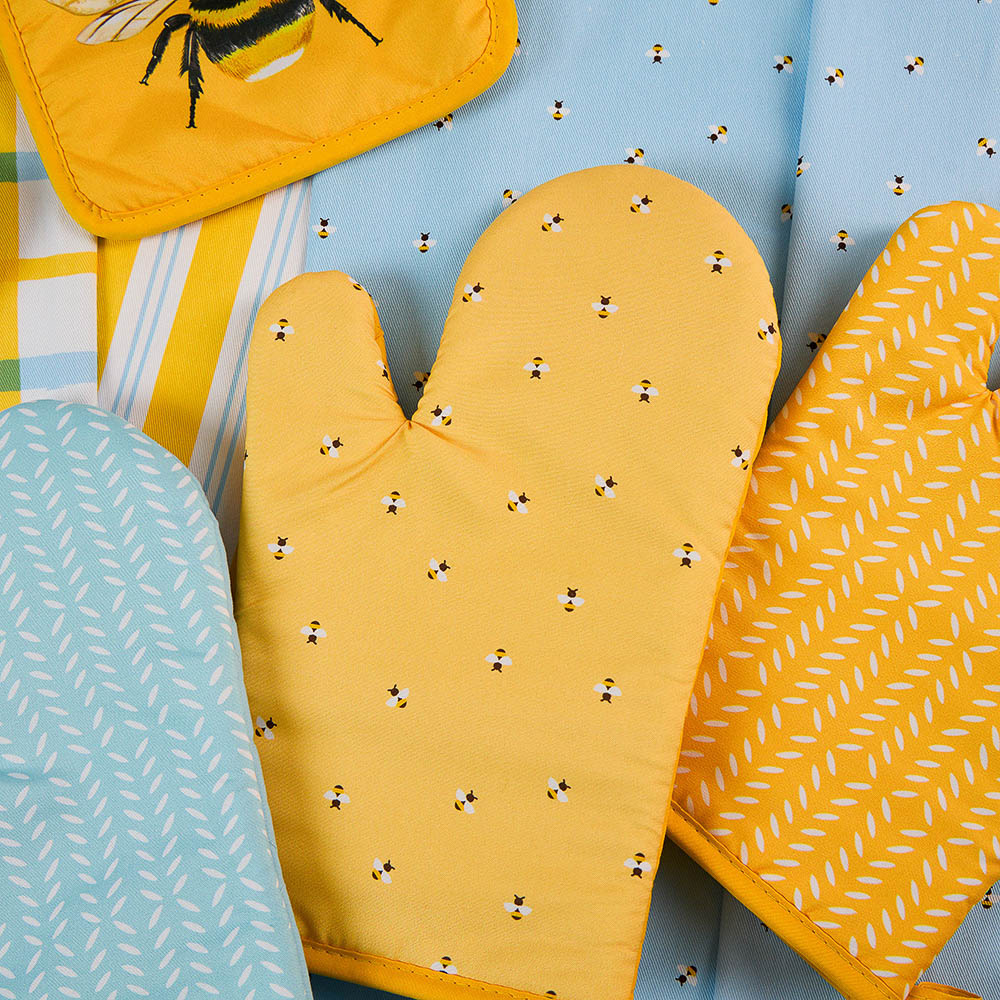 Прихватка-варежка тм PROVANCE Орра пчелки, 17х27 см, 100% полиэстер, арт.№ 493-172