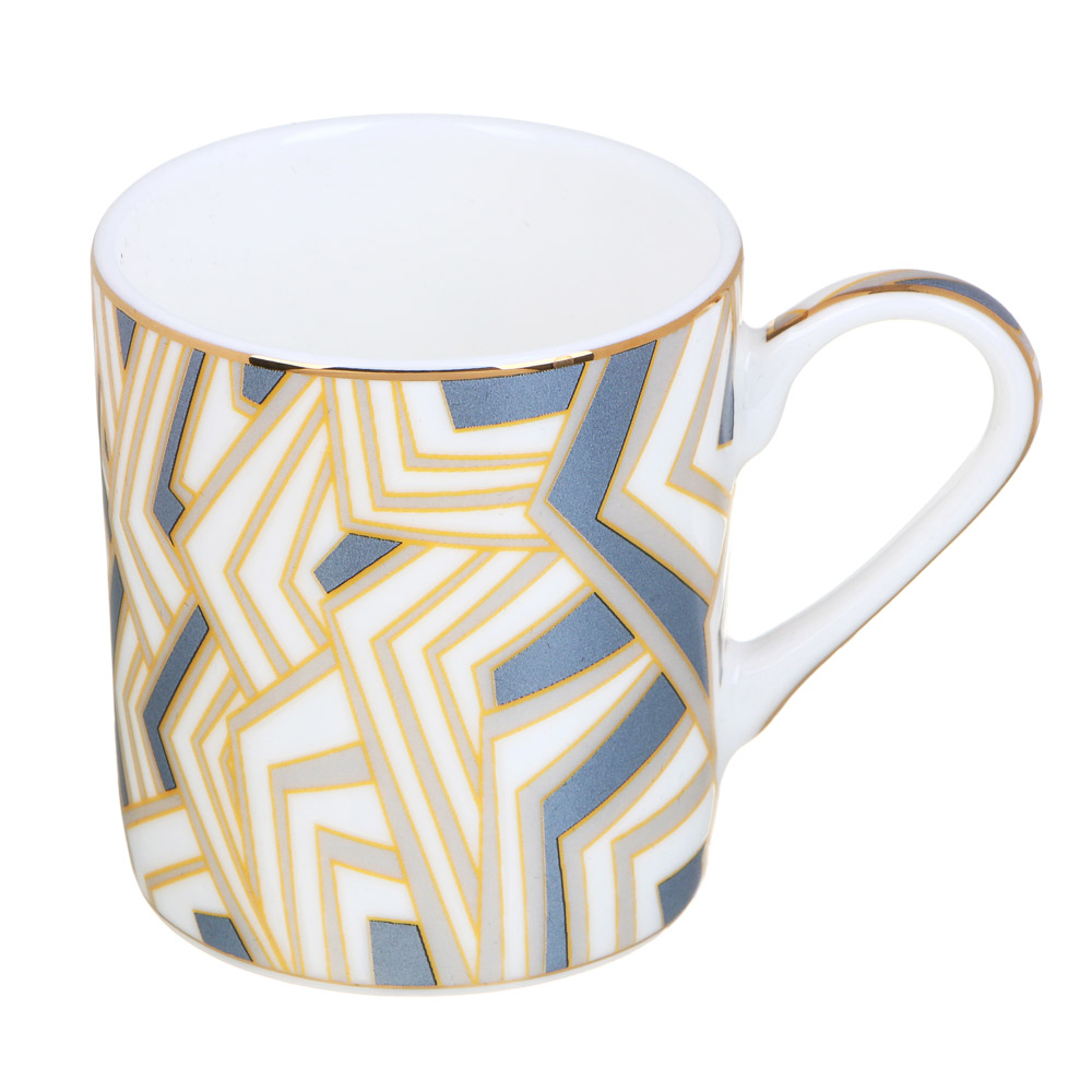 ВСЁГАЗИН Жаклин Набор кофейный 2 пр., 100мл, 13см, костяной фарфор, арт.№ 802-013