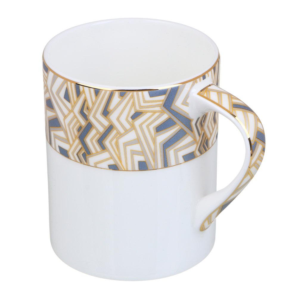 ВСЁГАЗИН Жаклин Кружка 350мл, костяной фарфор, арт.№ 802-014