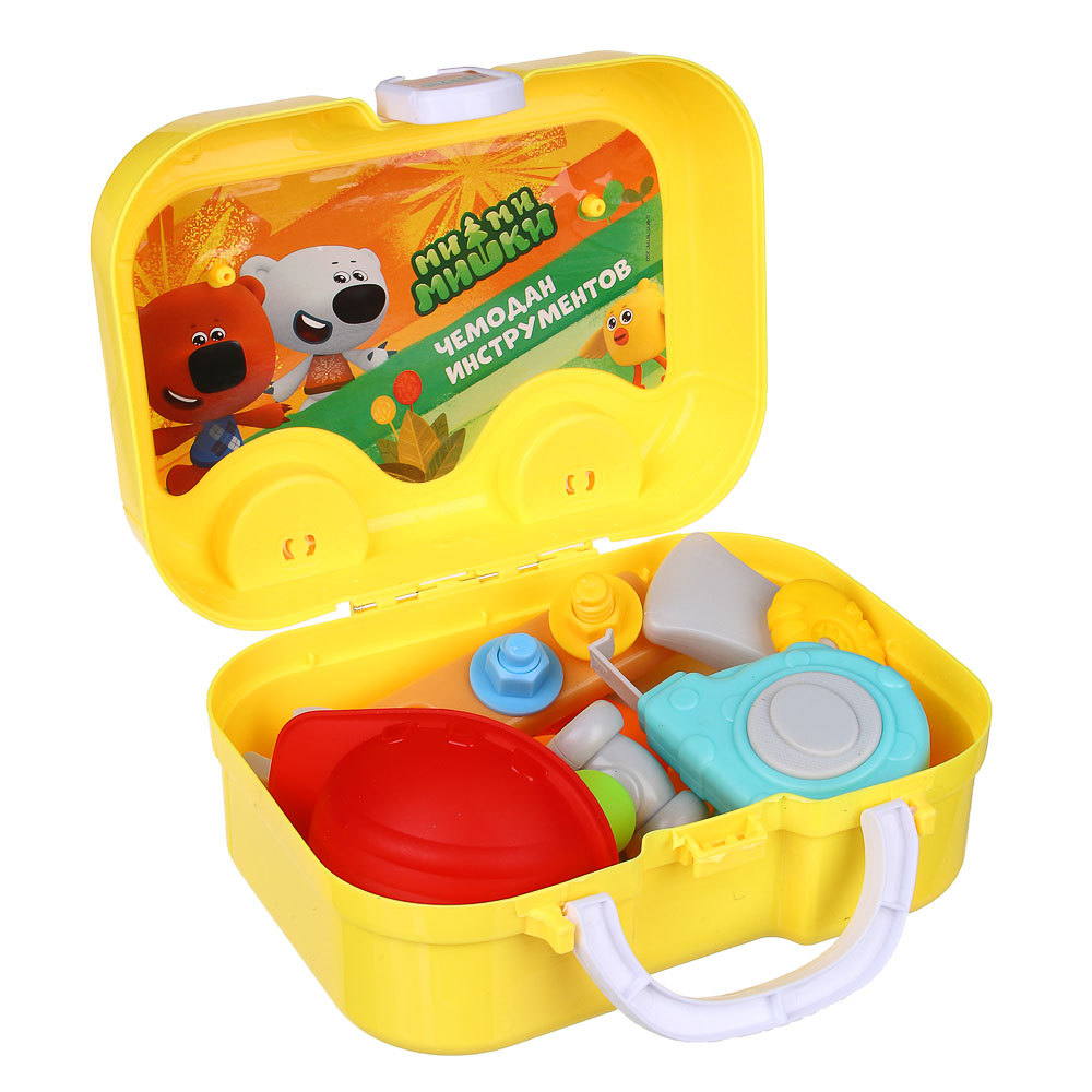 МИМИМИШКИ Набор инструментов, 15 предметов, 3 наклейки, ABS, бумага, арт.№ 490-079