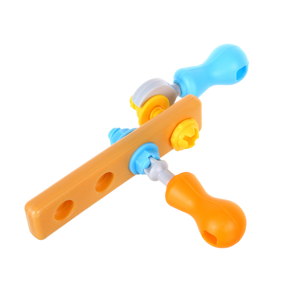 МИМИМИШКИ Набор инструментов, 15 предметов, 3 наклейки, ABS, бумага, арт.№ 490-079