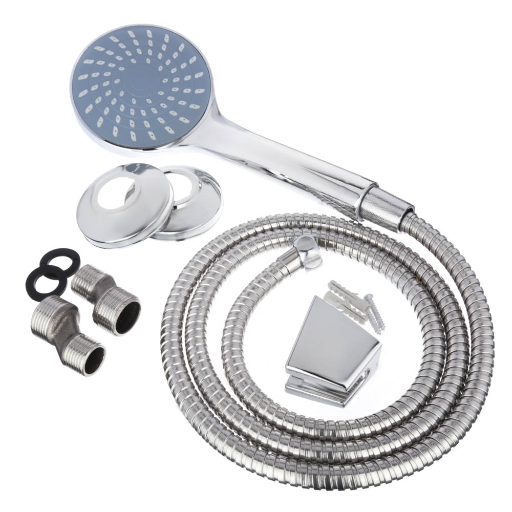 СоюзКран Смеситель для душа с душ. набором, керам. картридж 40мм, хром, цинк, SК04-N112, арт.№ 567-106