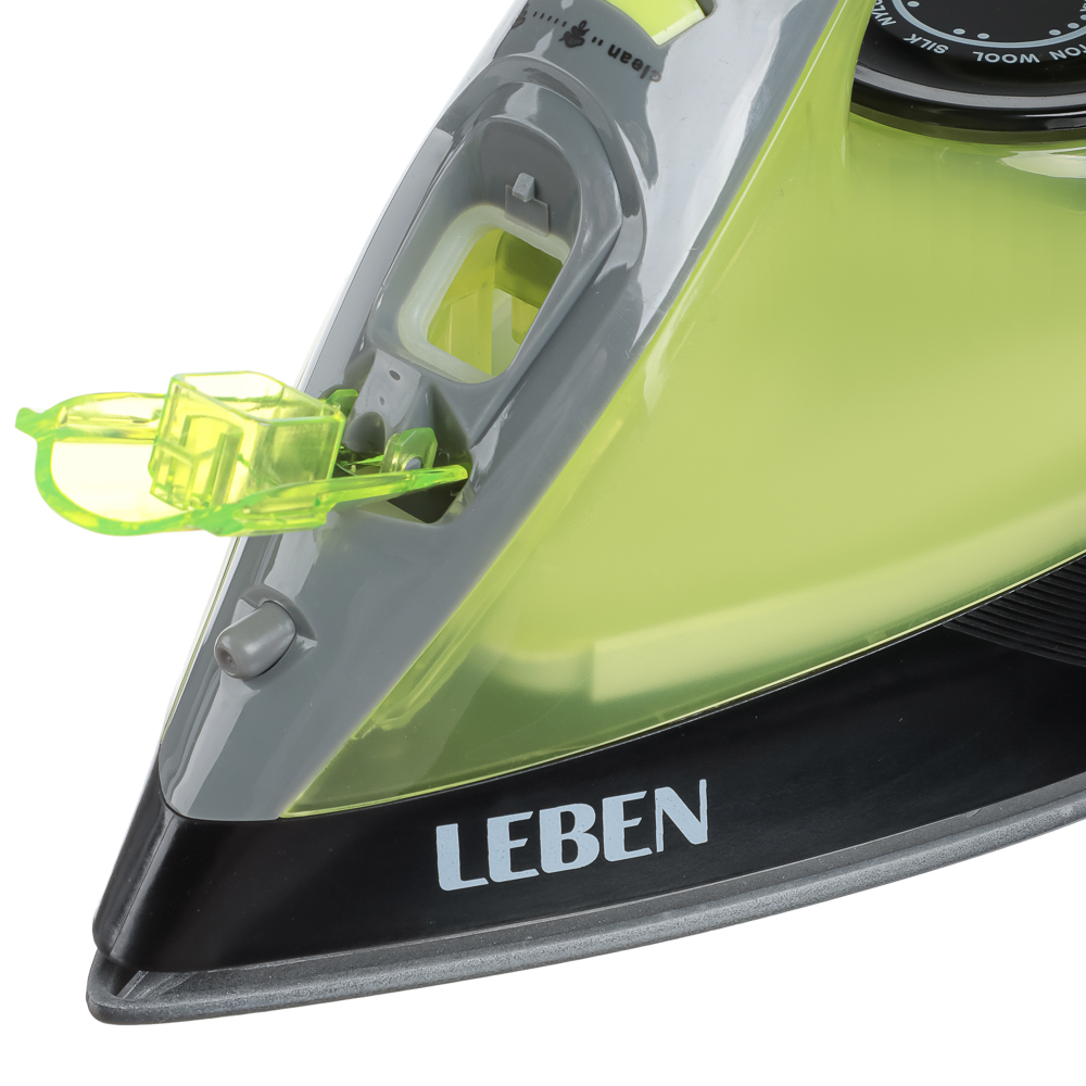 LEBEN Утюг 1600ВТ Верт отпар тефлон, арт.№ 249-054