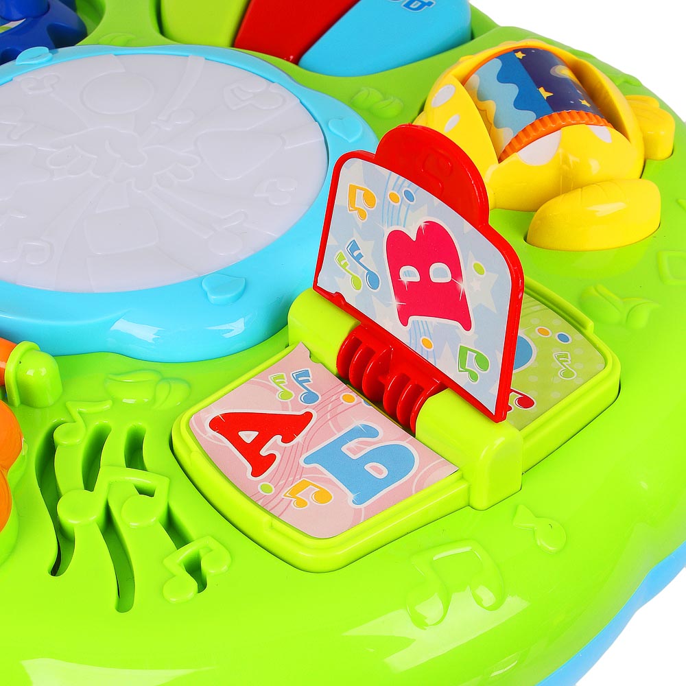 ИГРОЛЕНД Игрушка обучающая "Бизиборд 2 в 1", свет, звук, 3АА, ABS, PP, 41х8,3х31см, арт.№ 272-733