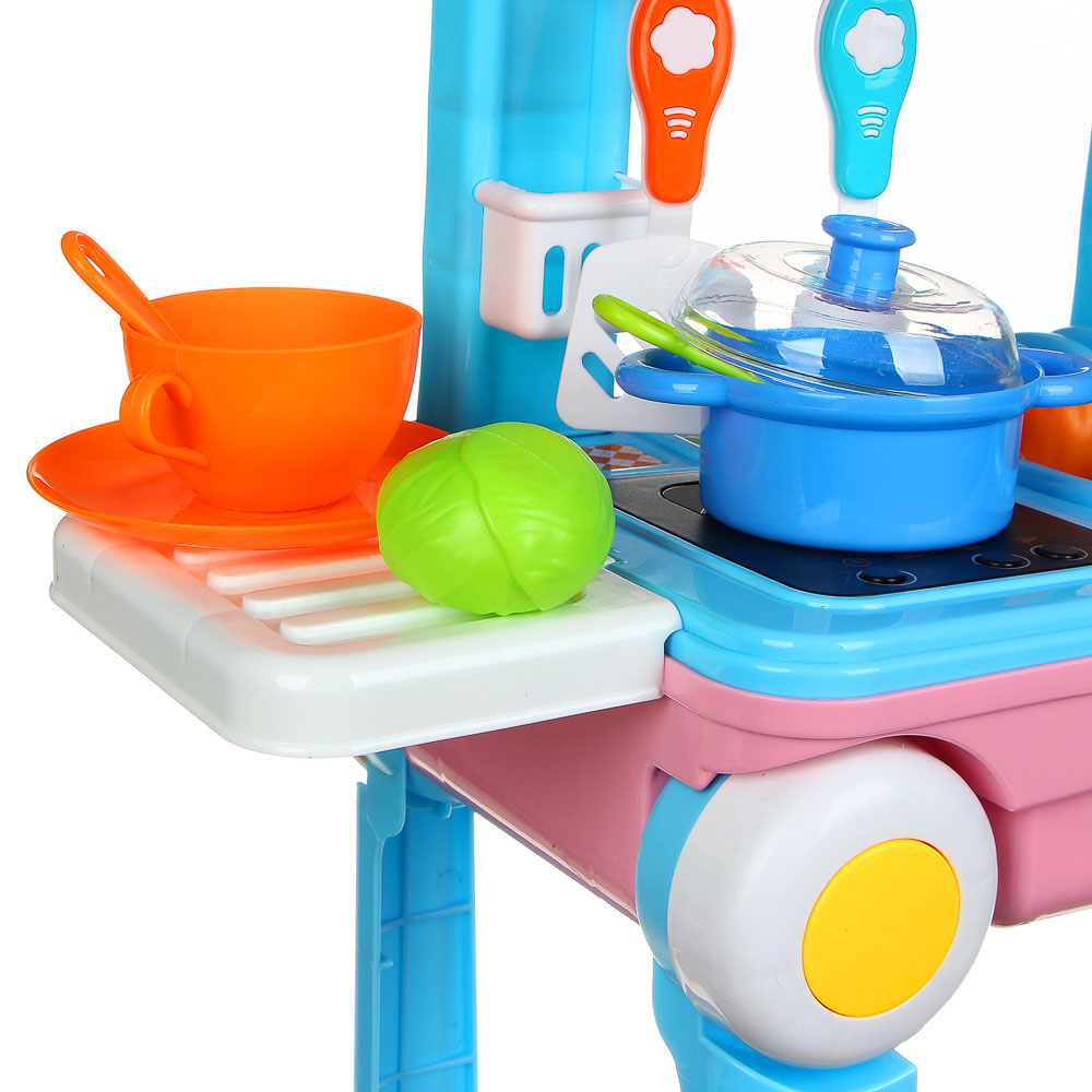 ИГРОЛЕНД Набор игровой "Чемодан Профессии", 28пр, (свет,звук-опция), ABS, 20х30х12см, 6 дизайнов, арт.№ 294-127