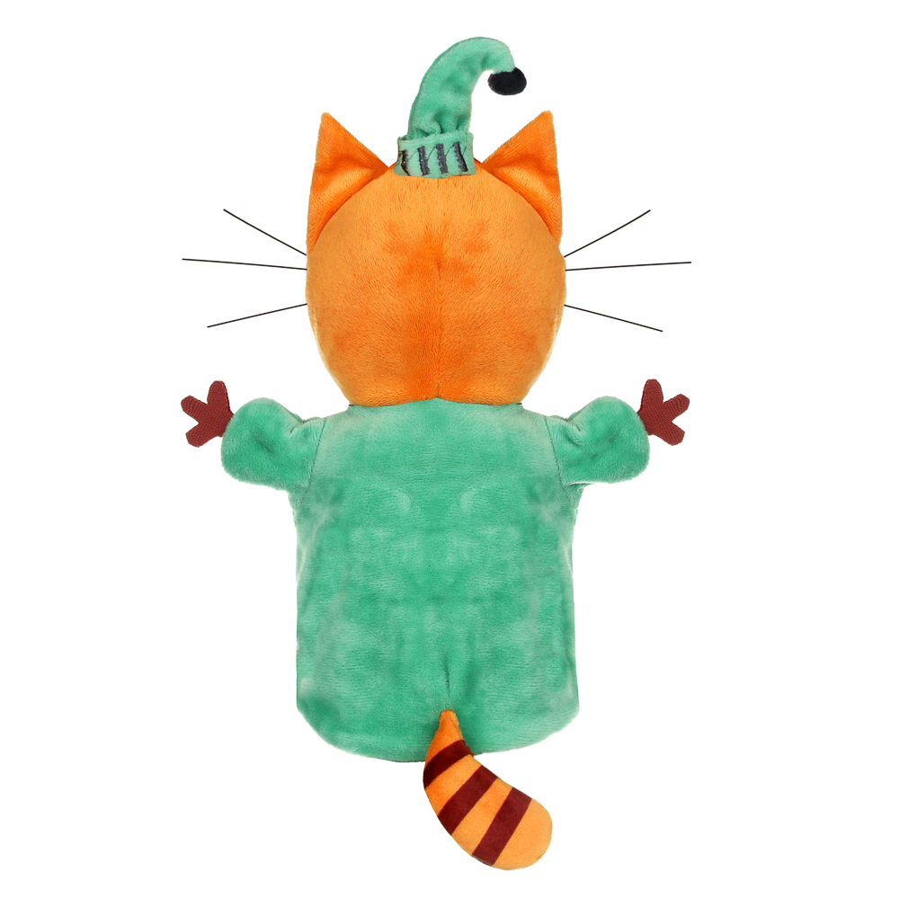 ИГРОЛЕНД Кукольный театр "Три кота", рукавичка, 26см, текстиль, Компот, арт.№ 264-410