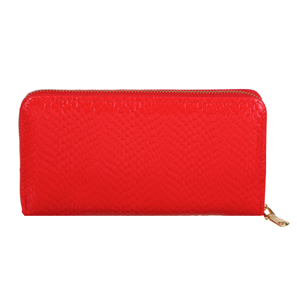 ЮL Кошелек с отд. для карт, купюр и монет, ПУ, сплав, 19,5х10,5х3см, 2 диз, КЖ19-24, арт.№ 303-866