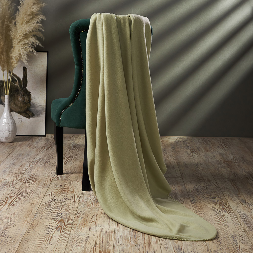 PROVANCE Эвкалипт Плед флис, 150х200см, 130гр/м, зеленый, арт.№ 486-007