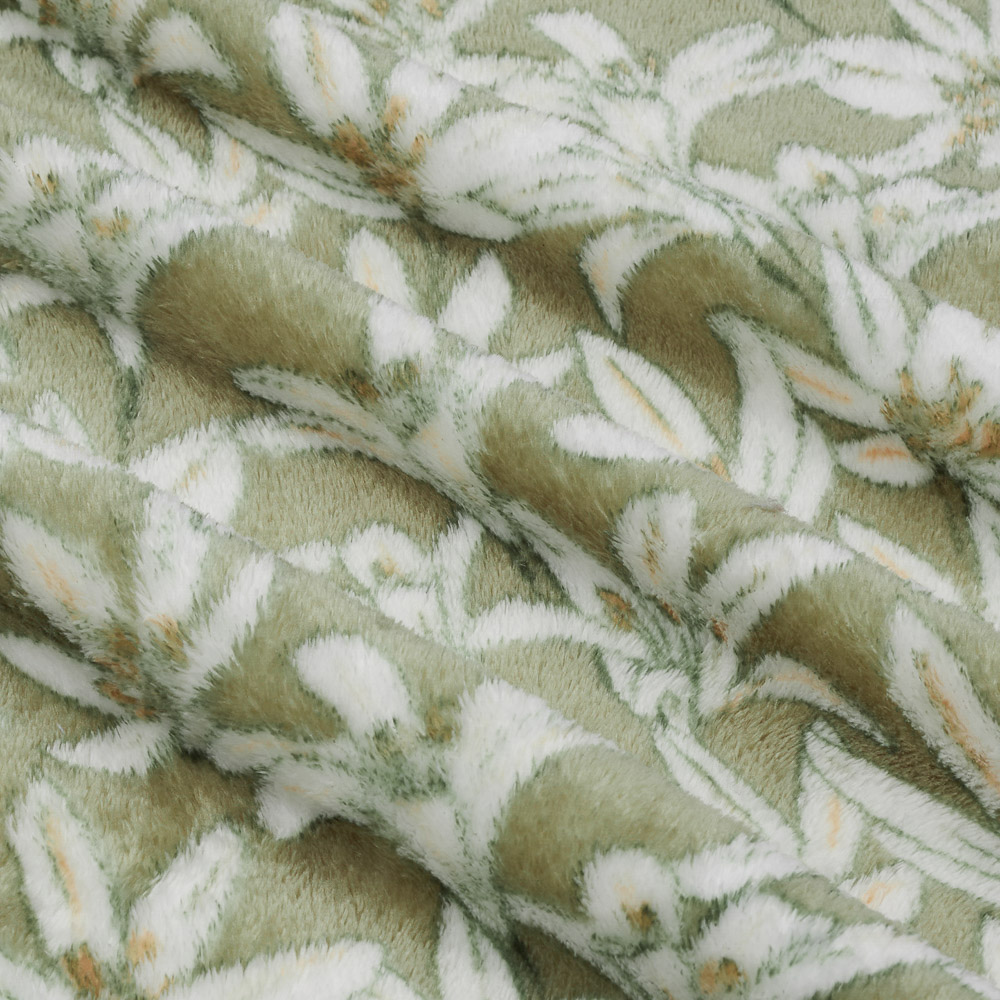 PROVANCE Эвкалипт Плед микрофибра, 150х200см, 230гр/м, зеленый, арт.№ 486-009