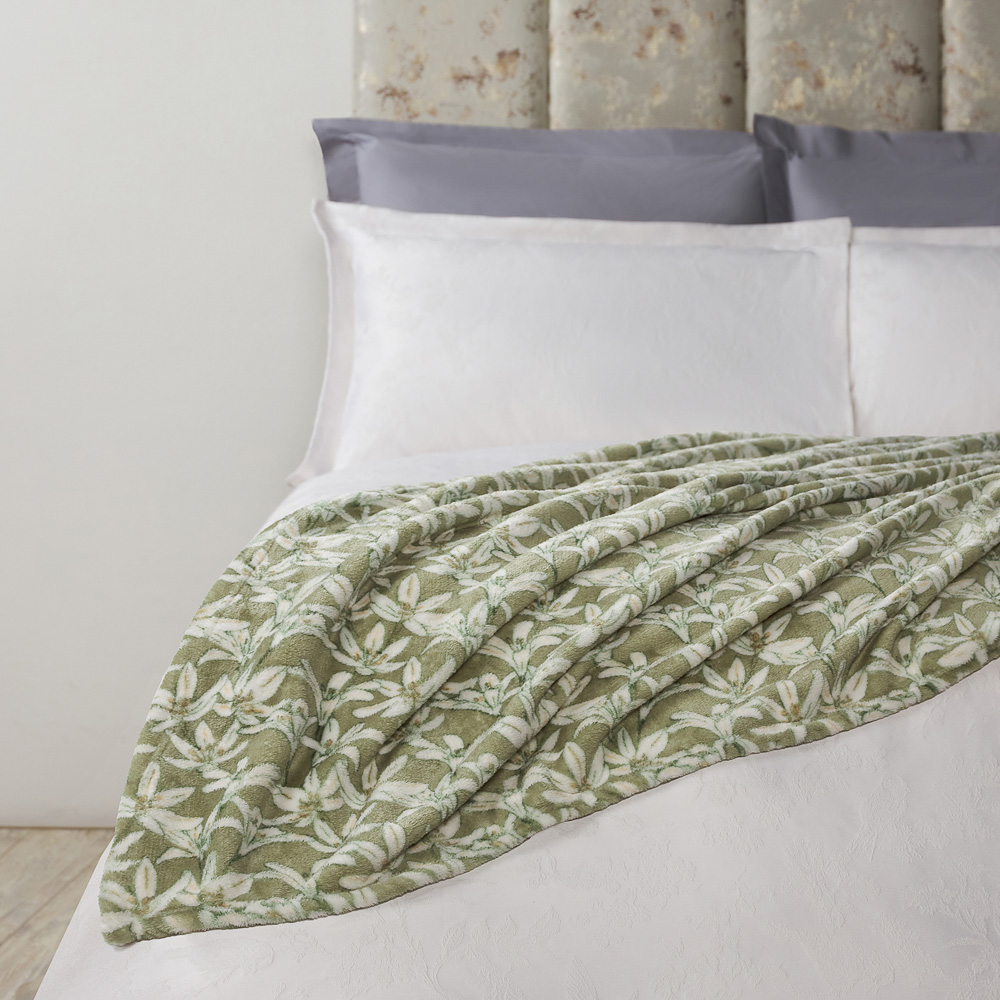 PROVANCE Эвкалипт Плед микрофибра, 150х200см, 230гр/м, зеленый, арт.№ 486-009