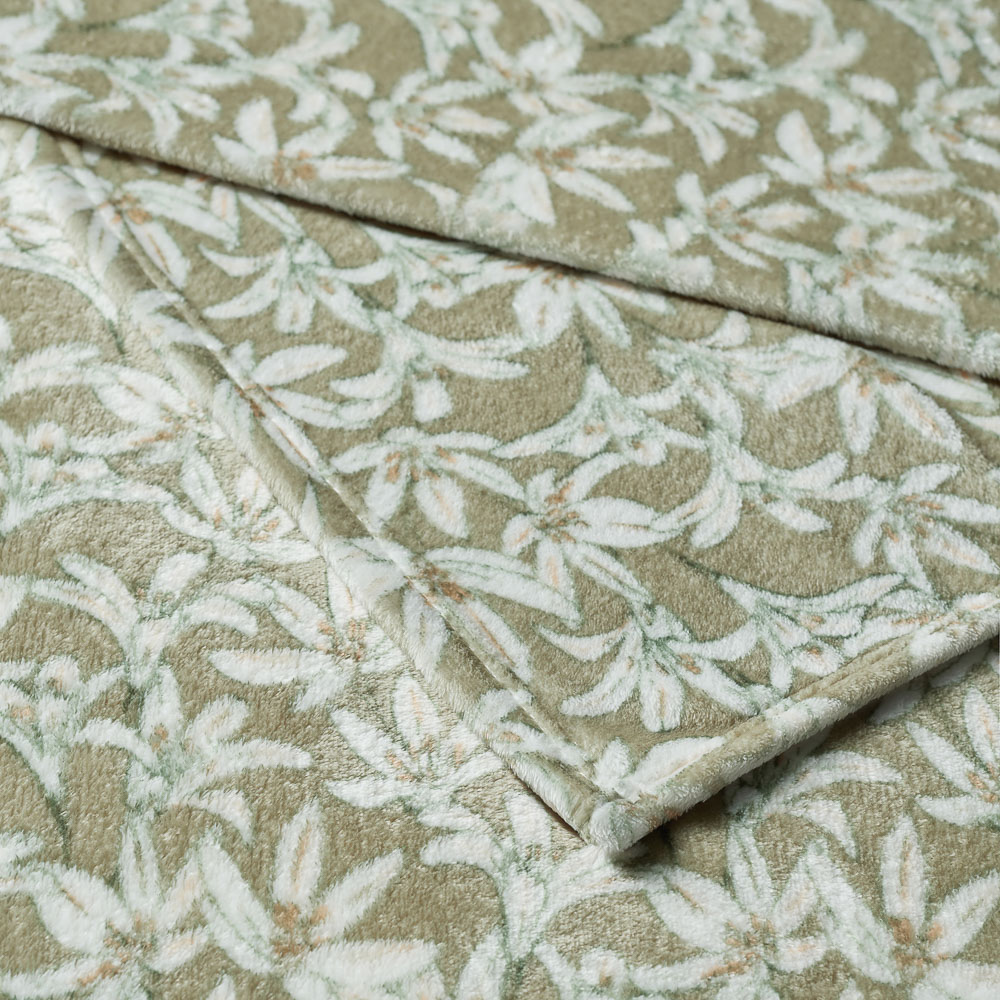 PROVANCE Эвкалипт Плед микрофибра, 150х200см, 230гр/м, зеленый, арт.№ 486-009