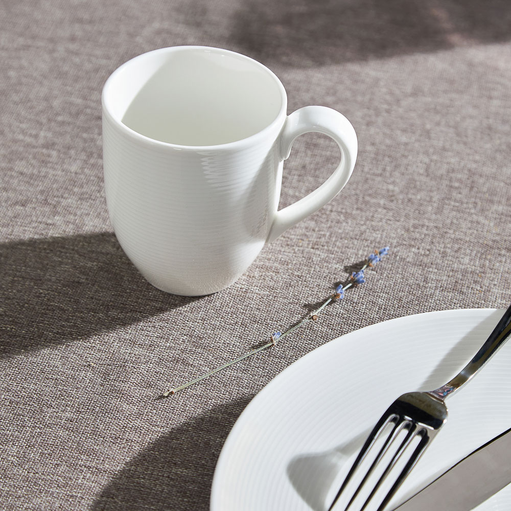 ВСЁГАЗИН Блан нуар Кружка, 350мл, фарфор, белая, арт.№ 821-079