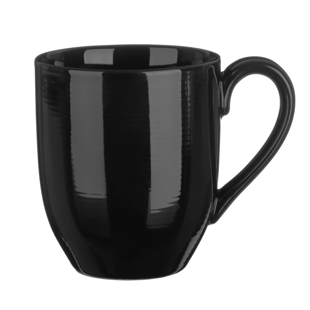 ВСЁГАЗИН Блан нуар Кружка, 350мл, фарфор, черная, арт.№ 821-080