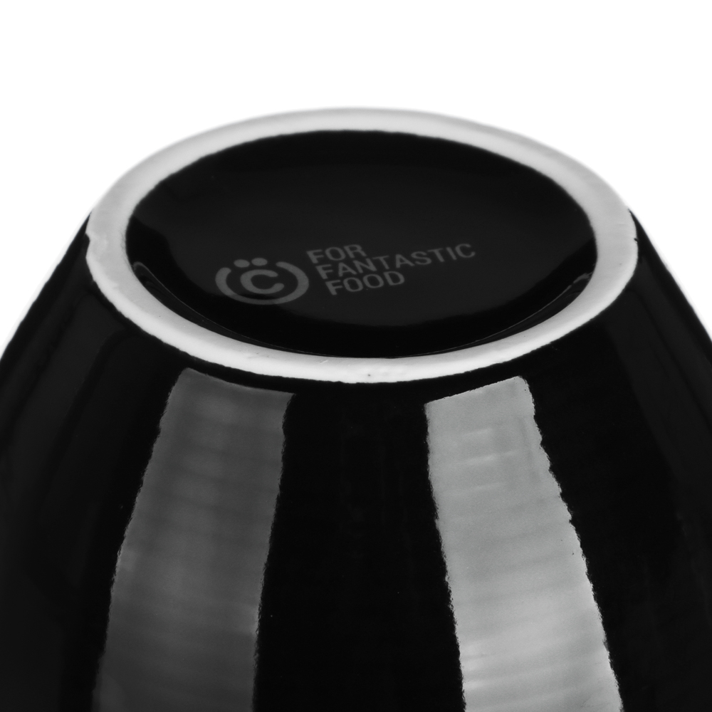 ВСЁГАЗИН Блан нуар Кружка, 350мл, фарфор, черная, арт.№ 821-080