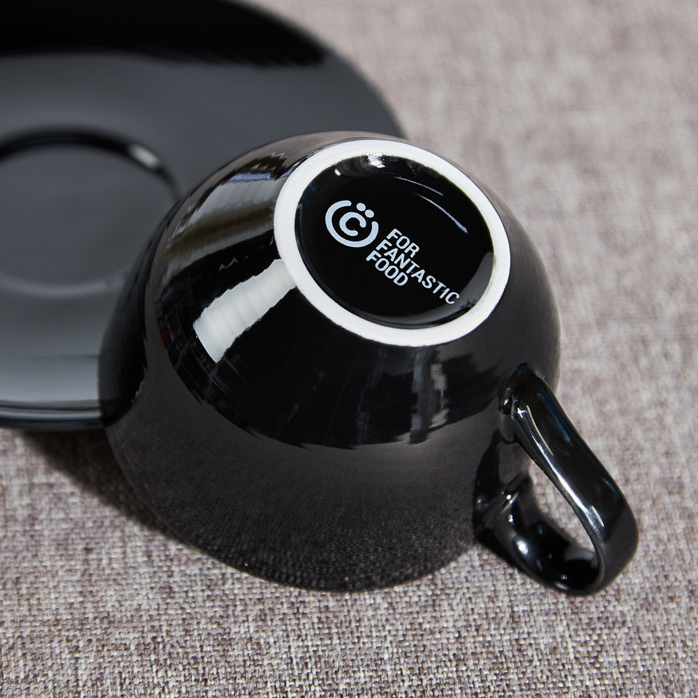 ВСЁГАЗИН Блан нуар Набор кофейный 2пр, 130мл, 13см, фарфор, арт.№ 821-082