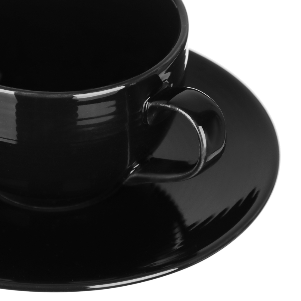 ВСЁГАЗИН Блан нуар Набор кофейный 2пр, 130мл, 13см, фарфор, арт.№ 821-082