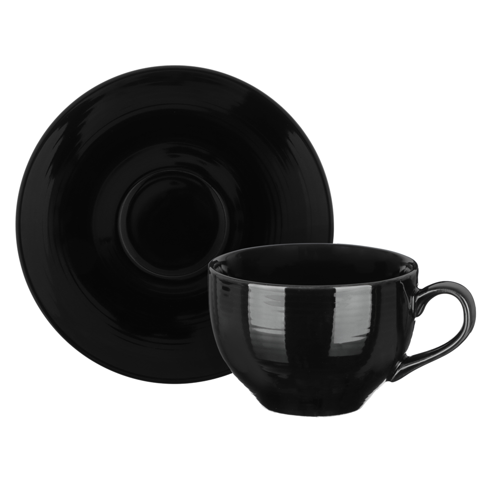 ВСЁГАЗИН Блан нуар Набор кофейный 2пр, 130мл, 13см, фарфор, арт.№ 821-082