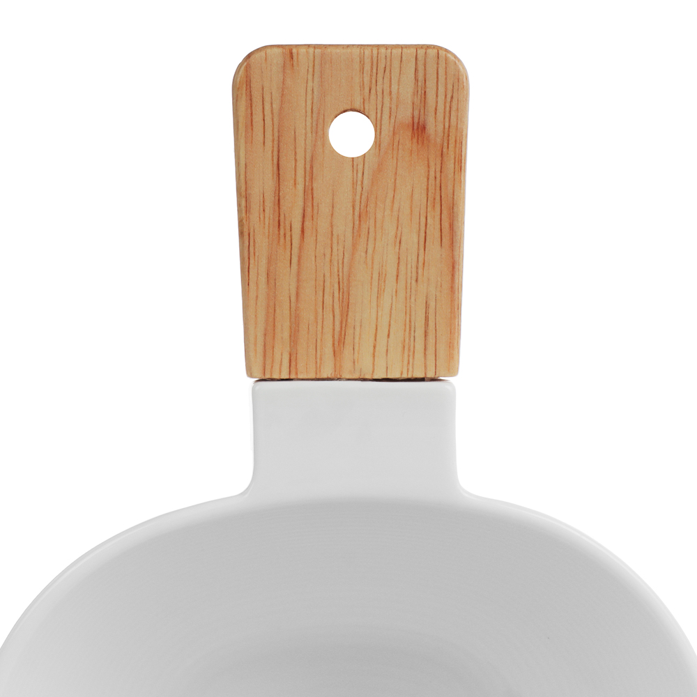 ВСЁГАЗИН Блан нуар Салатник, 23х14х7см, фарфор, бамбук, арт.№ 821-073