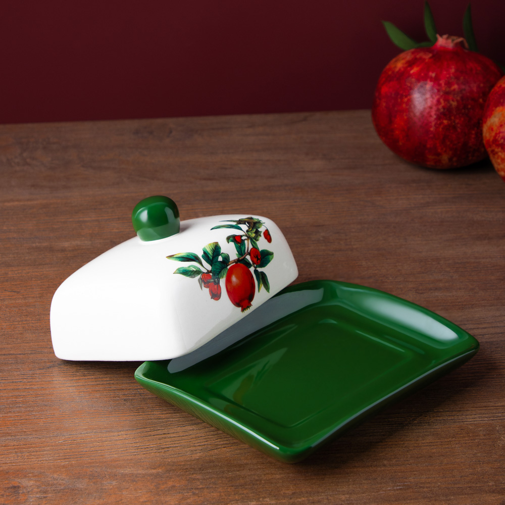 MILLIMI Гранат Масленка, 17х12x8см, керамика, арт.№ 824-137