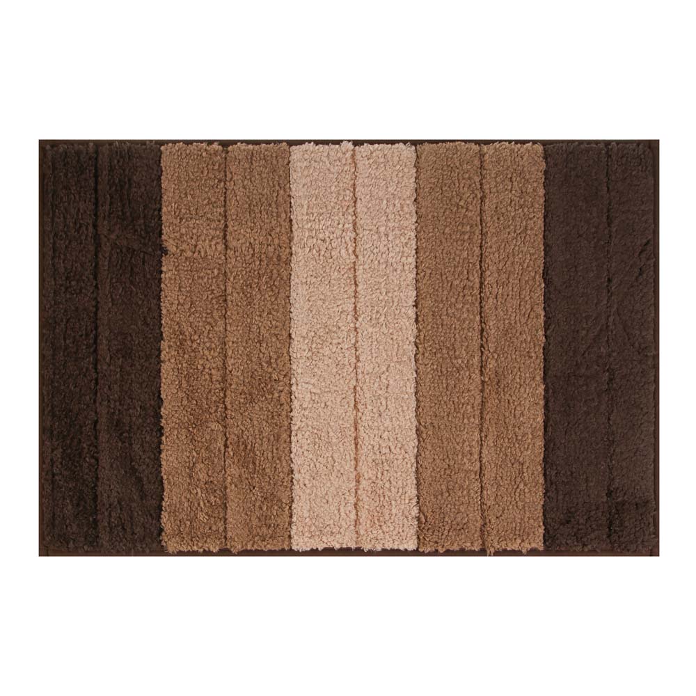 Коврик для ванной комнаты тм VETTA Gradient, микрофибра 600г + TPR 700г, 60x40см, 2 цвета, арт.№ 462-827