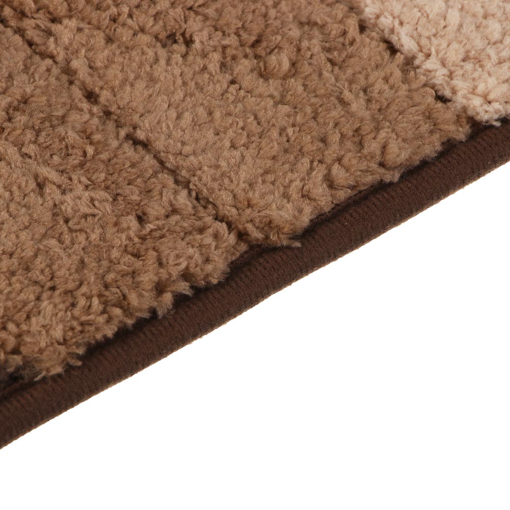 Коврик для ванной комнаты тм VETTA Gradient, микрофибра 600г + TPR 700г, 60x40см, 2 цвета, арт.№ 462-827
