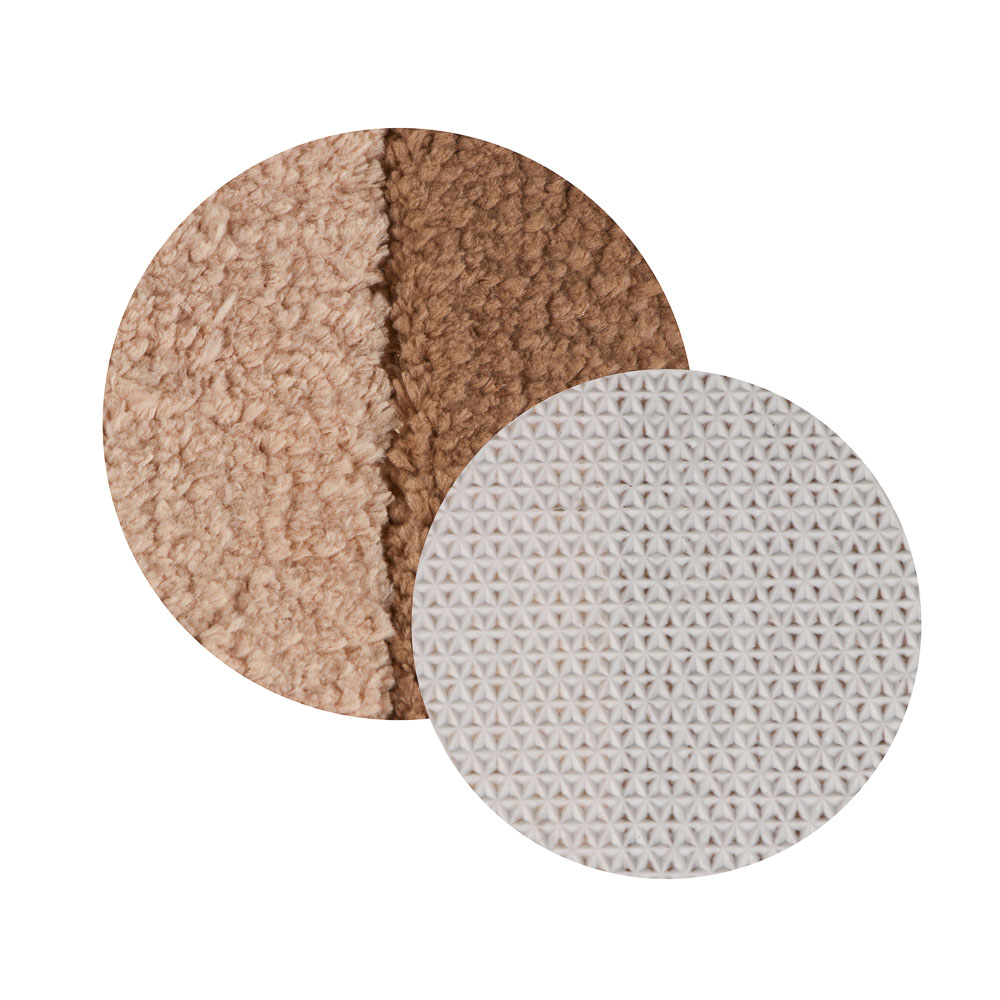 Коврик для ванной комнаты тм VETTA Gradient, микрофибра 600г + TPR 700г, 60x40см, 2 цвета, арт.№ 462-827