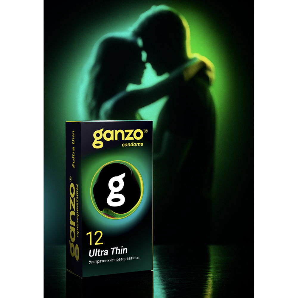 Презервативы GANZO Ultra thin Ультратонкие, 12шт, арт.№ 360-190