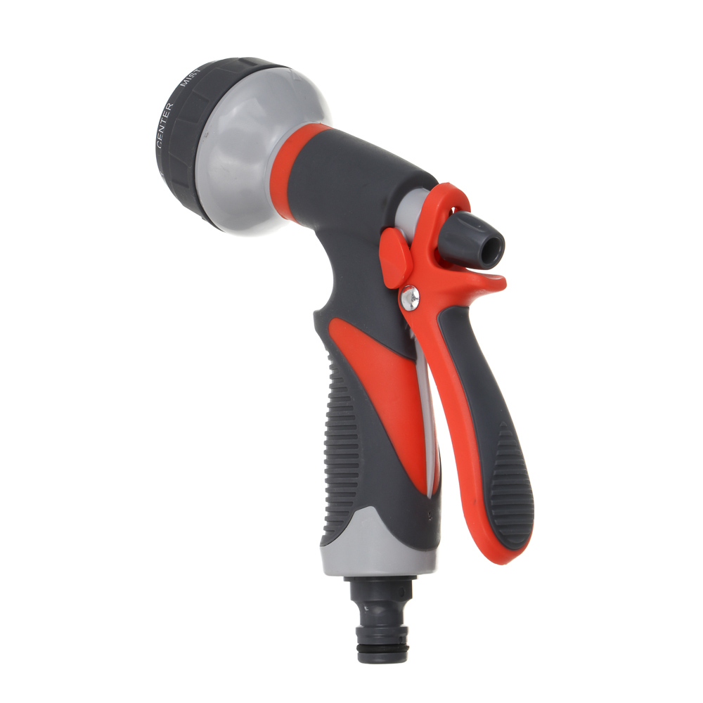 INBLOOM Пистолет-разбрызгиватель, 8 режимов, эргономичная ручка, ABS, TPR, арт.№ 161-013