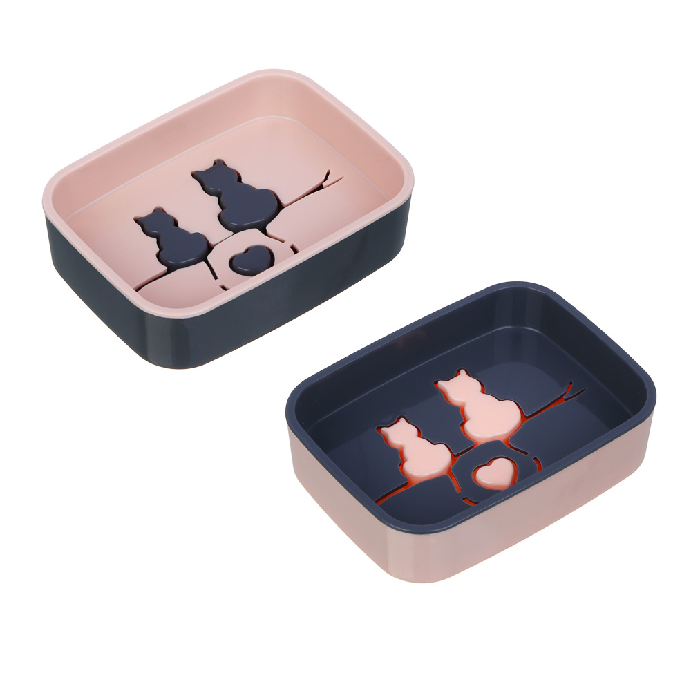 VETTA Мыльница, пластик, 13,5х10х3,5 см, Энимал, арт.№ 463-503