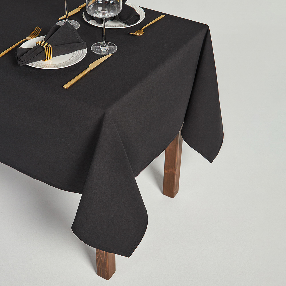 BY COLLECTION Black Line Скатерть текстильная, 180х280см, 100% хлопок, арт.№ 488-105