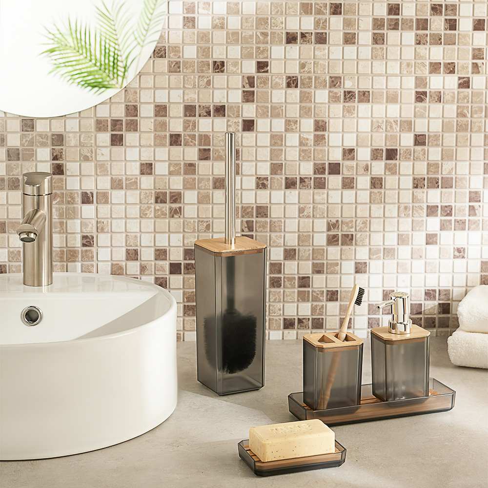 VETTA Поднос для ванной комнаты "Токио", полистирол, бамбук, арт.№ 463-307