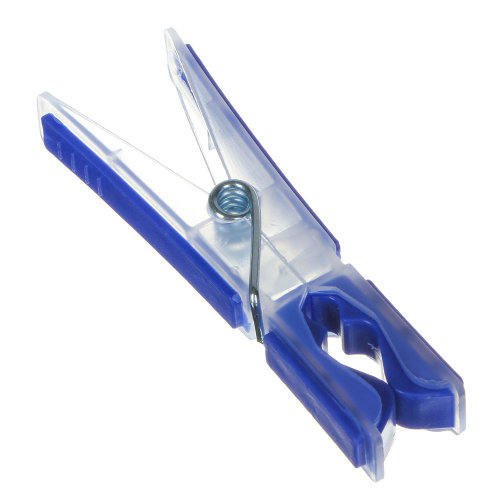 VETTA набор прищепок 12шт, с силикон.держателями, «Квадрат», пластик, 4 цвета, арт.№ 453-011