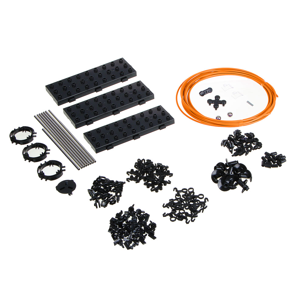 BY Education Конструктор "Кинетический" 127 дет, 2 шарика, ABS, PP, металл, 35,5х23,5х7см, арт.№ 859-063