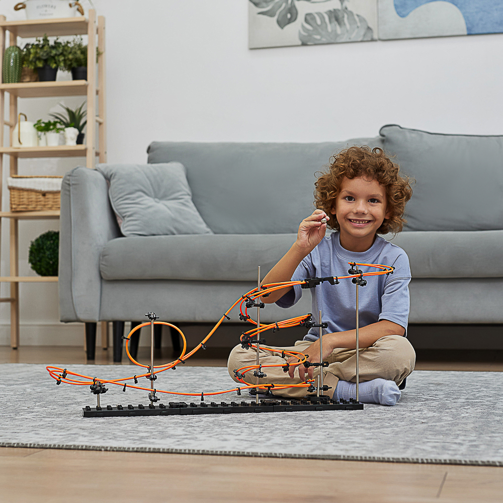 BY Education Конструктор "Кинетический" 127 дет, 2 шарика, ABS, PP, металл, 35,5х23,5х7см, арт.№ 859-063