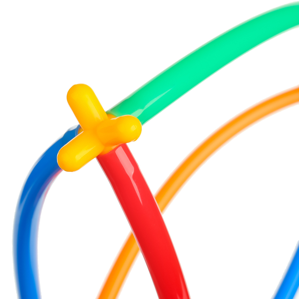 BY Education Конструктор пластиковый "Чудо-палочки", 300 деталей, PE, PP, 28х18х12,5 см, арт.№ 859-072