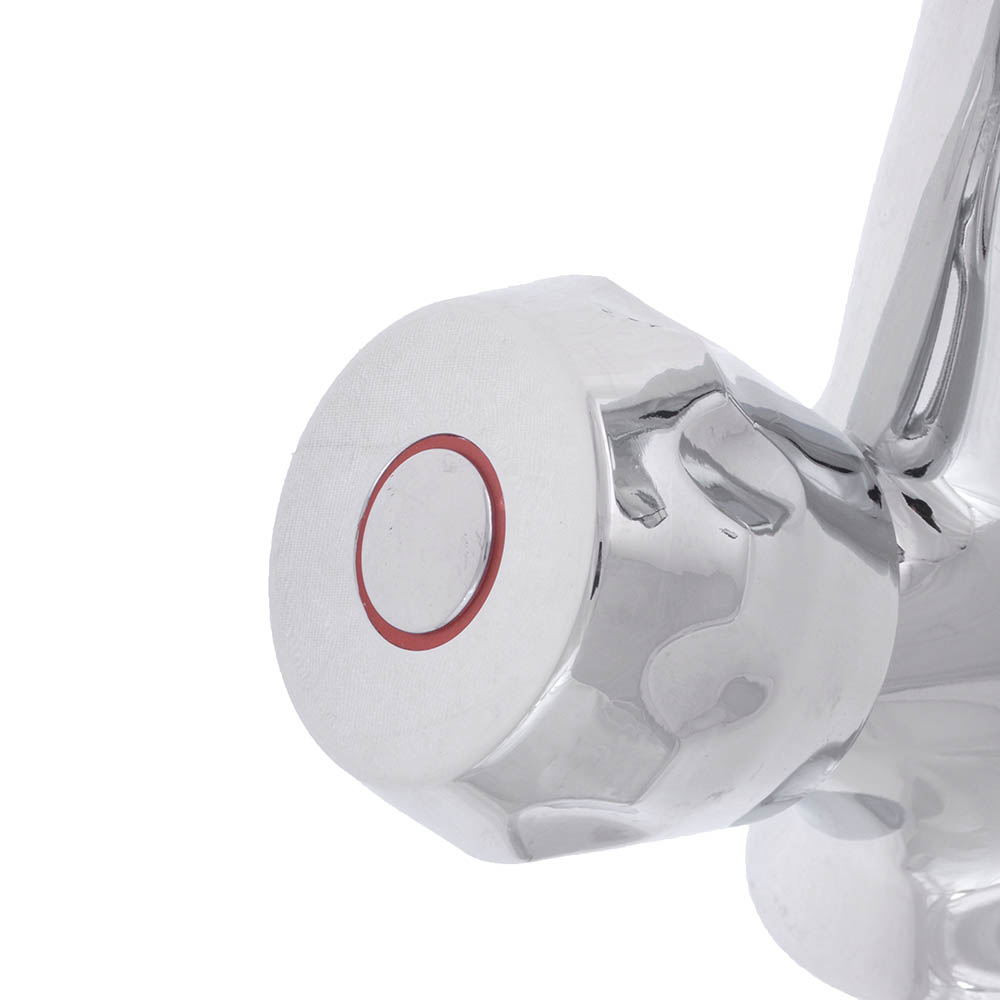 СоюзКран Смеситель для раковины SK2080, без подводки керам. кран-буксы 1/2, цинк, арт.№ 567-080