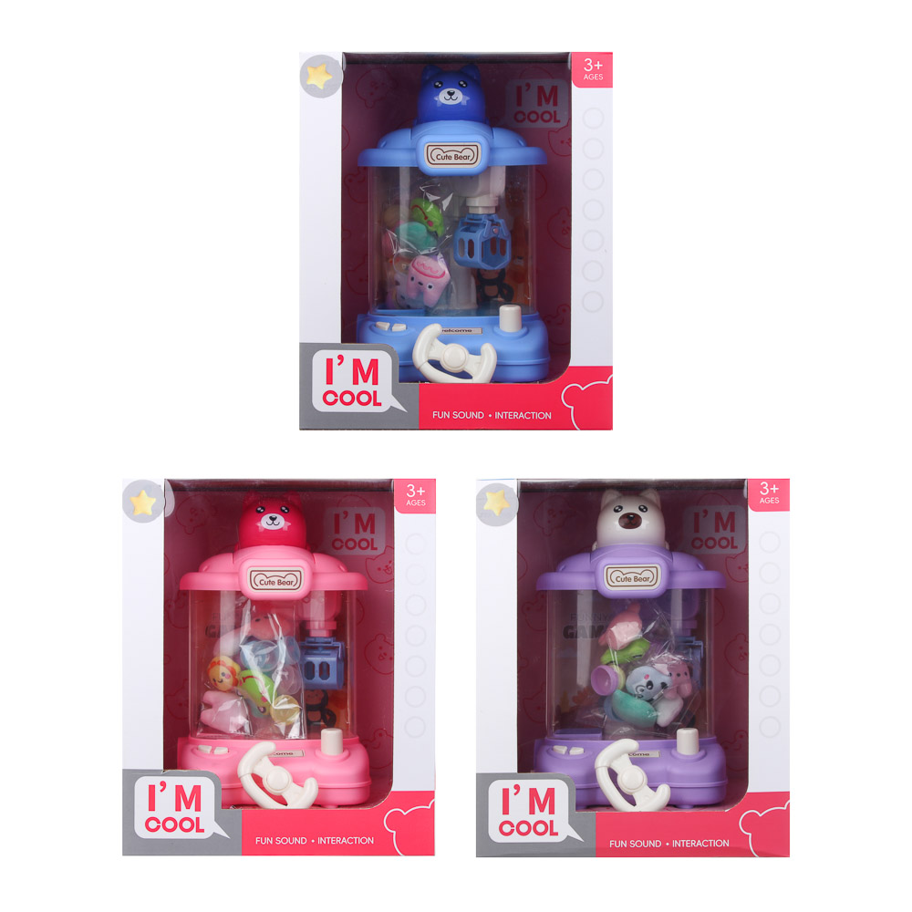 Настольная игра "Автомат с игрушками", USB, PP, ABS, полиэстер, арт.№ 896-077
